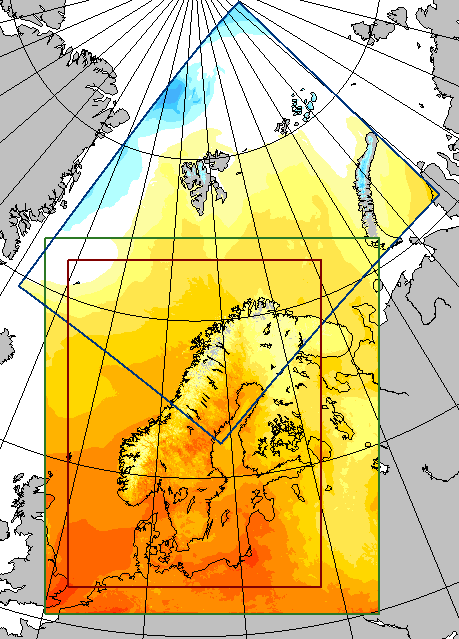 MET Nordic model area